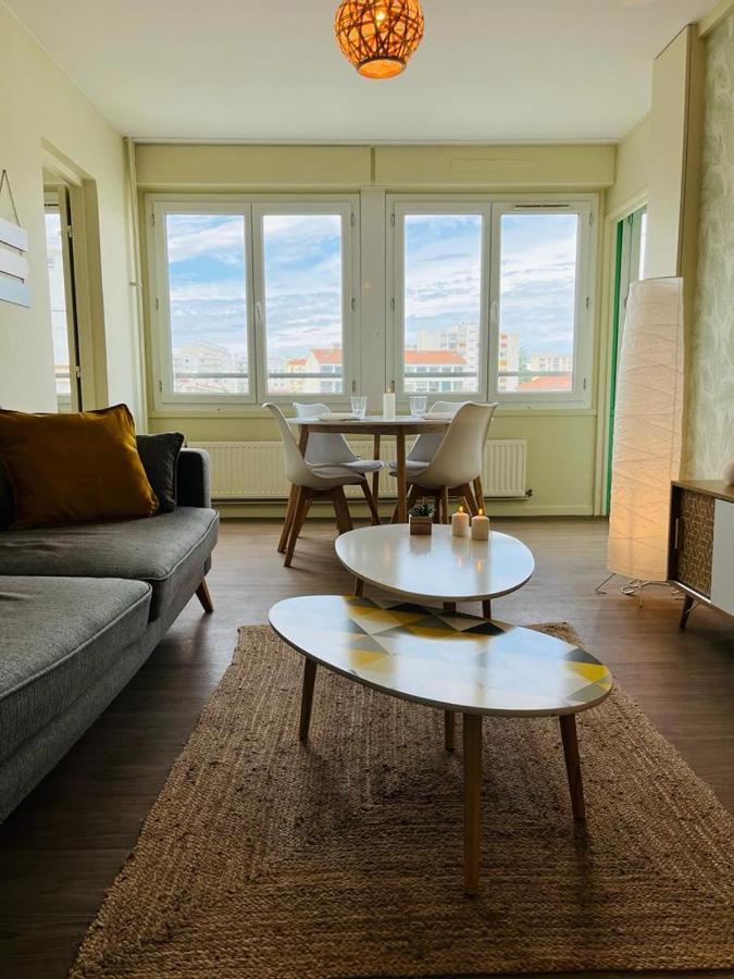 Espace 500 - Cosy, Wifi & Vue Sur La Ville Saint-Etienne  Eksteriør bilde