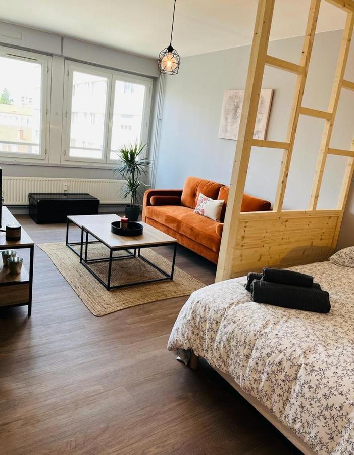 Espace 500 - Cosy, Wifi & Vue Sur La Ville Saint-Etienne  Eksteriør bilde