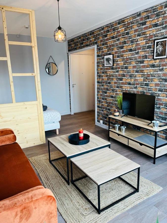 Espace 500 - Cosy, Wifi & Vue Sur La Ville Saint-Etienne  Eksteriør bilde