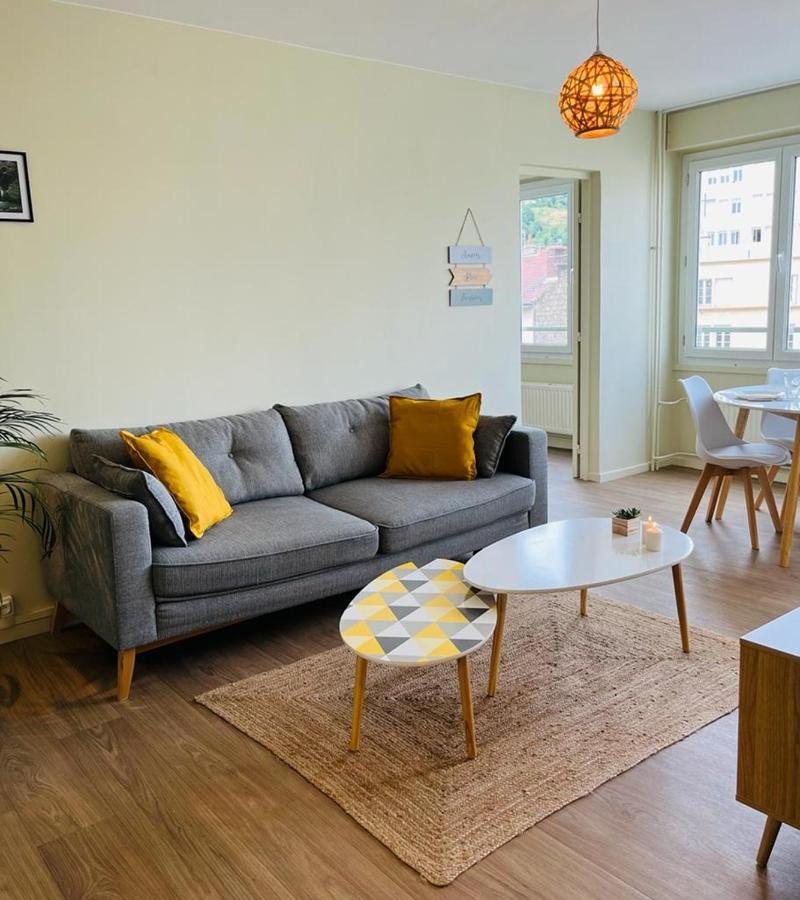 Espace 500 - Cosy, Wifi & Vue Sur La Ville Saint-Etienne  Eksteriør bilde